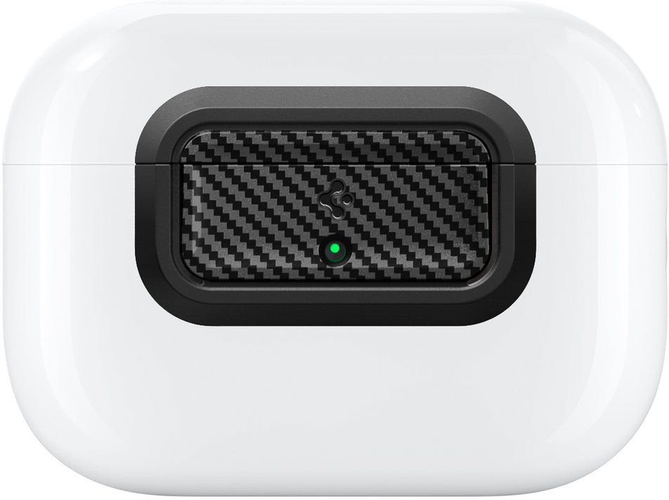 Këllëf për kufje Spigen Lock Fit M Carbon, për AirPods Pro 1/2, i zi