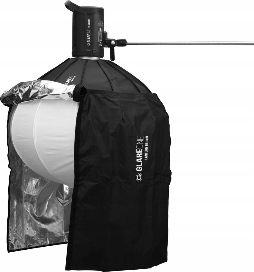 Softbox GlareOne Lantern 65 PRO, 65 cm, për studio, i bardhë