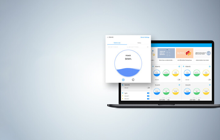 Ndërprerës Sonoff POWR3 High Power Smart
