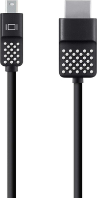 Kabllo Belkin Mini DisplayPort në HDMI F2CD080BT06, 1.8m, i zi