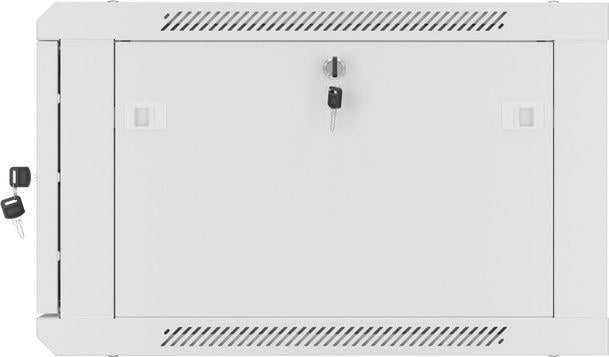 Kabinet rrjeti muror Lanberg WF01-6606-00S, 19" 6U, ngarkesë 60kg, gri