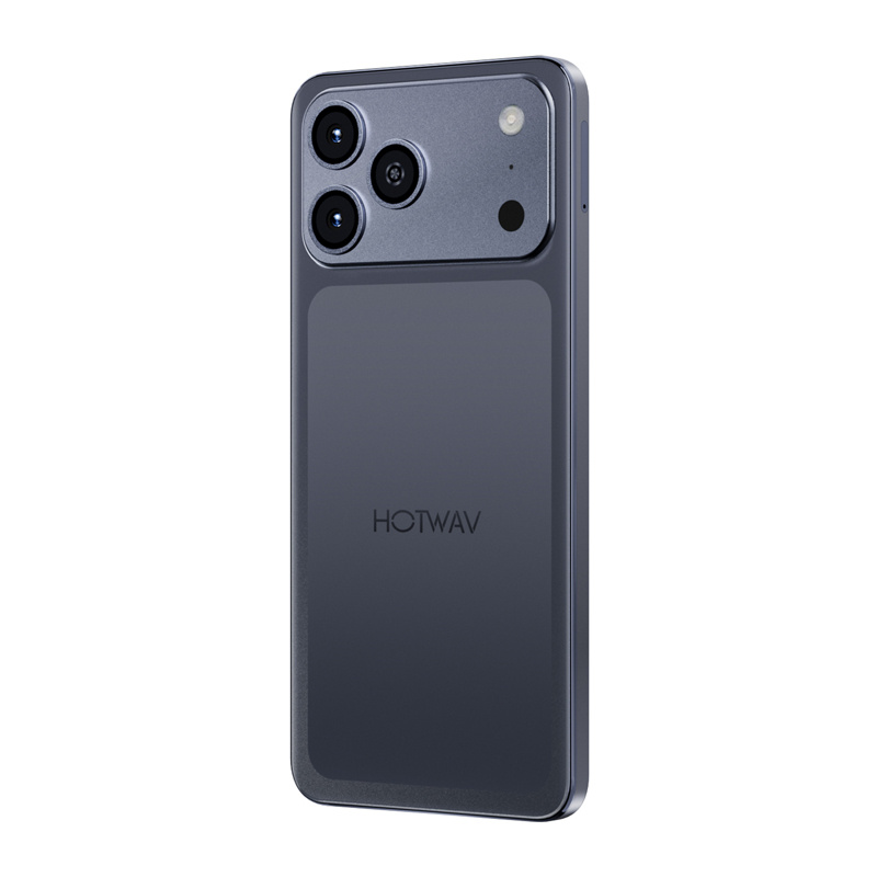 Telefoni HOTWAV A17 Pro Max, 6.75", 4GB 256GB, gri i errët