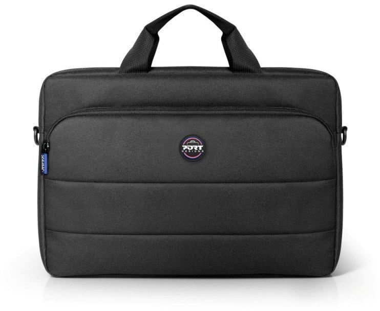 Çantë laptopi Port Designs Portland Essential ECO II, 17.3", e zezë