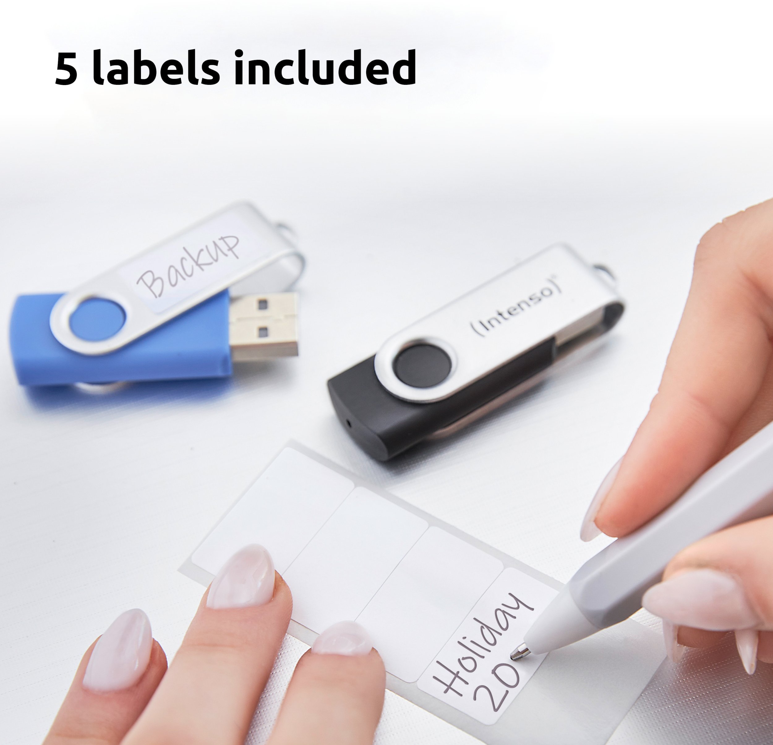 USB Intenso OFFICE LINE, 64GB, 2.0, shumëngjyrëshe