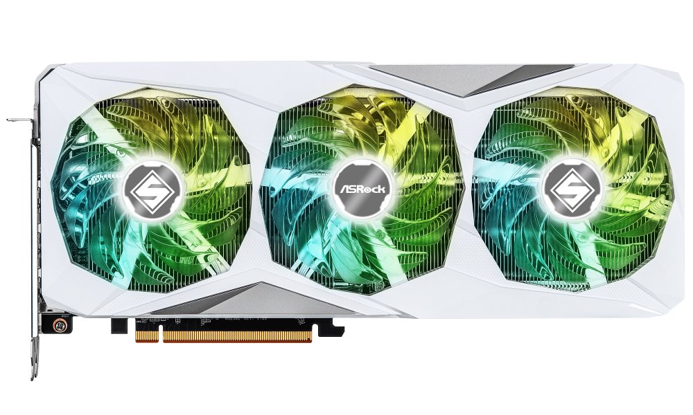 Kартичка за графика ASRock Radeon RX 7700 XT Steel Legend OC, 12GB GDDR6, бела