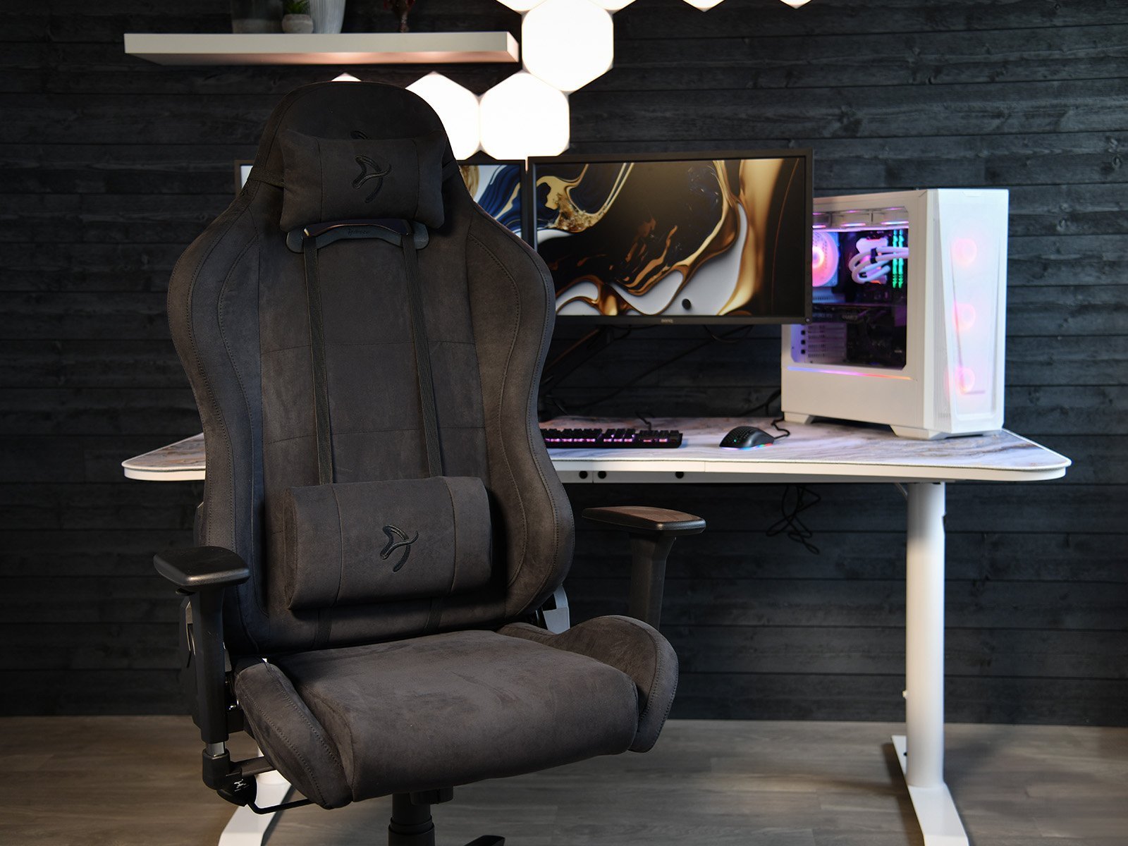 Karrige gaming Arozzi Torretta Pure, Super Soft, e zezë