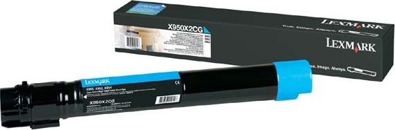 Toneri Lexmark X950X2CG, cyan, origjinal