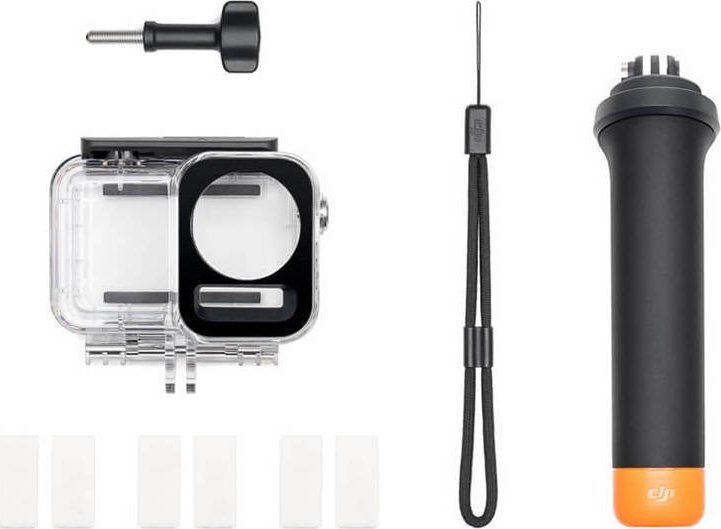Set aksesorësh zhytjeje DJI Osmo Action, për kamera aksion, i zi