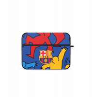 Mbështjellëse mbrojtëse OCPC FCB, për AirPods 4, silikoni, e zezë