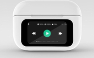 Kufje wireless Gembird TWS LCD ANC 01, Bluetooth, HiFi, të bardha