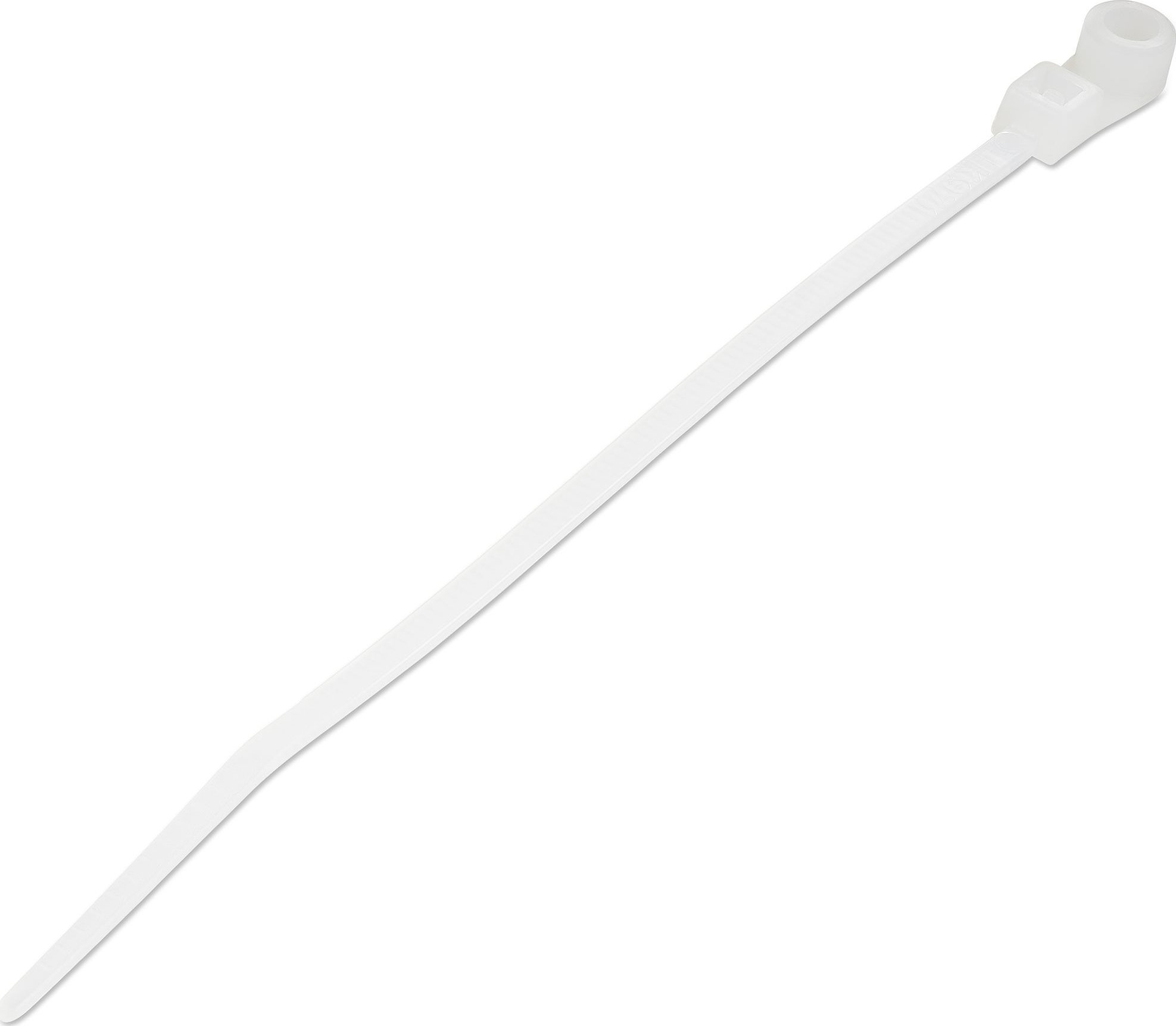 Lidhëse kabllosh StarTech.com, 10cm, set 100 copë, të bardha