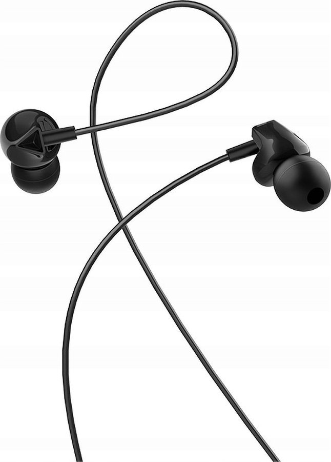 Kufje me kabllo HOCO M60, 3.5mm, Hi Fi, të zeza