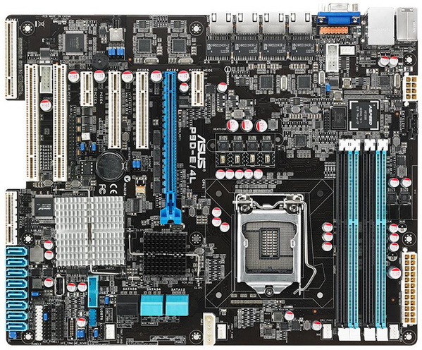 Pllakë amë ASUS P9D-E/4L Intel C224 LGA 1150 (Socket H3) ATX