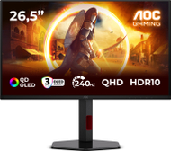 Гејминг монитор AOC G4 Q27G4ZDR, 26,5", QHD 240Hz, црн