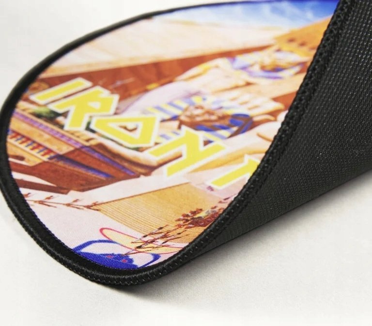 Mousepad gaming SUPERDRIVE Iron Maiden Powerslave, 30x30 cm, shumëngjyrësh