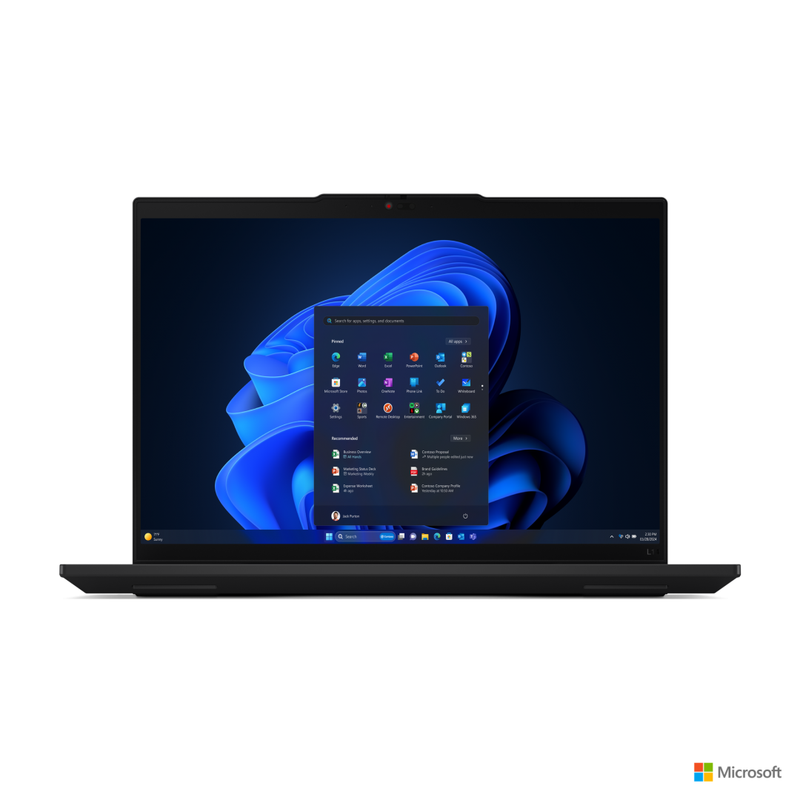 Notebook Lenovo ThinkPad L14 Gen 5, Intel Core Ultra 7, 14" WUXGA, RAM 16GB, e zezë