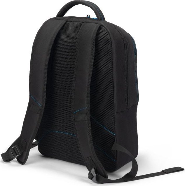 Çantë shpine DICOTA SPIN II, për laptop, material PET, e zezë