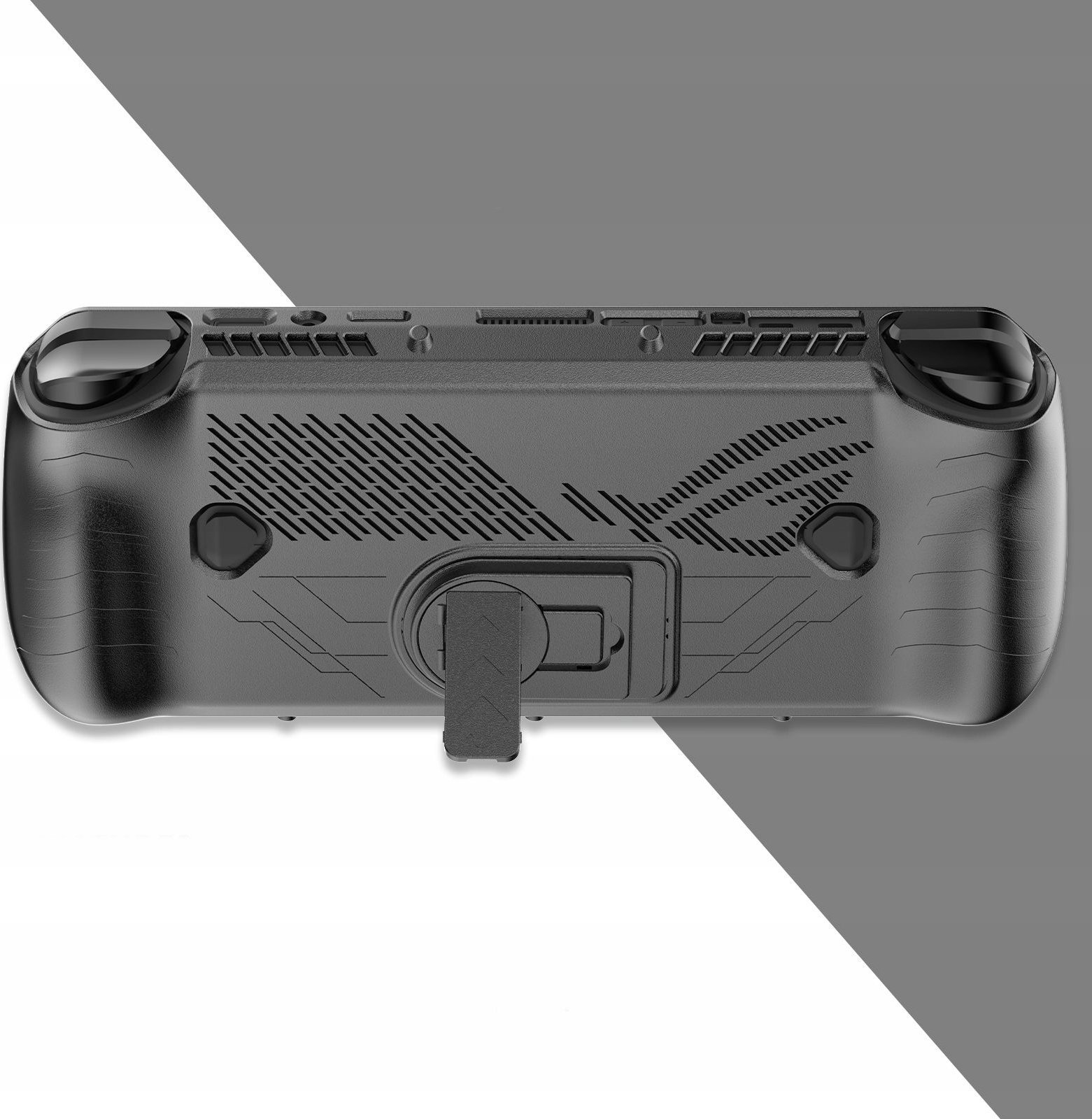 Set mbrojtës 5 në 1 JYS për konzollë Asus ROG Ally X, case, mbulesë ekrani, i zi