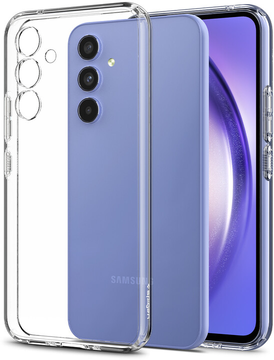 Mbrojtëse Spigen Liquid Crystal për Samsung Galaxy A54 5G, transparente