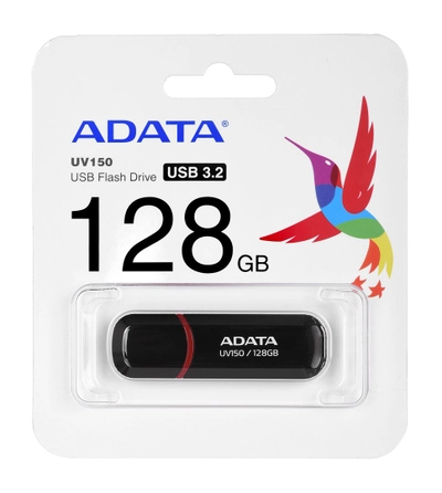 USB ADATA AUV150-128G-RBK, 128 GB, USB Type-A