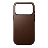 Mbrojtëse telefoni Nomad Modern Leather Case për iPhone 17 Pro, lëkurë, MagSafe, kafe