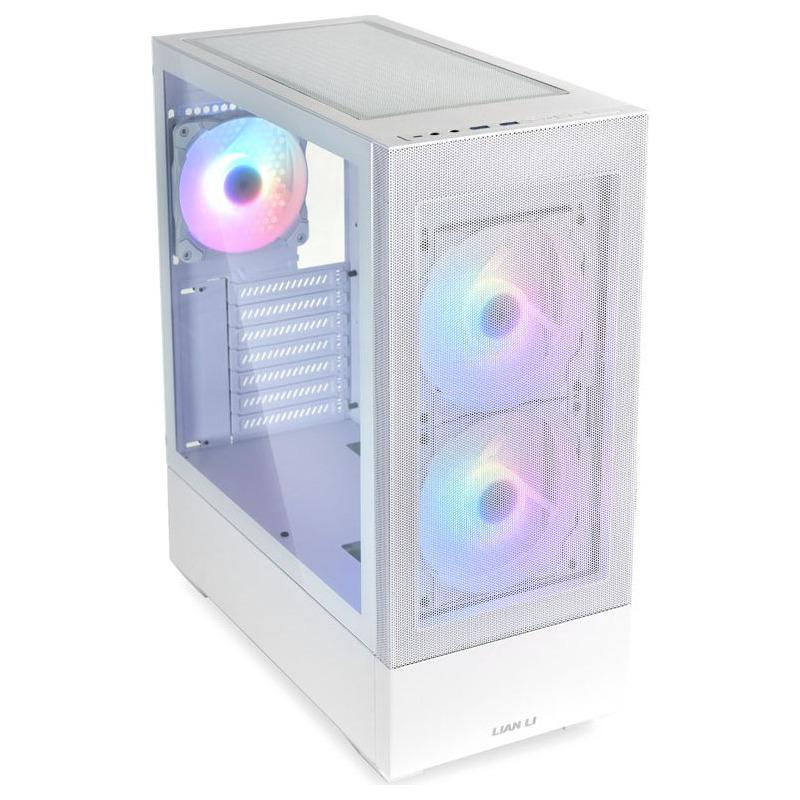 Kutia PC Lian Li Lancool 205 Mesh C, Mid Tower, ARGB, e bardhë