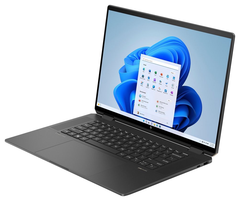 Лаптоп HP Spectre x360 16-aa0008nw, 16", Intel Core Ultra 7 155H, 32GB RAM, 2.8K SSD
