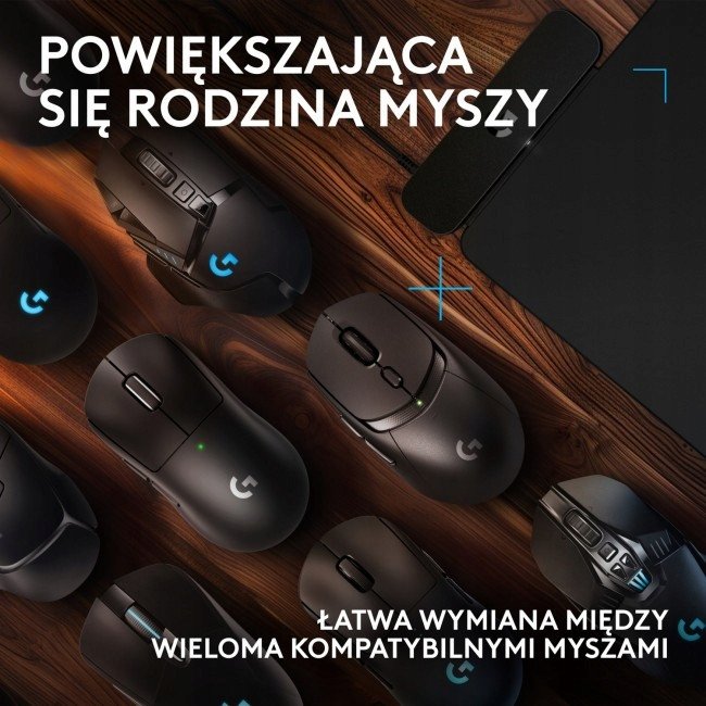 Mousepad gaming Logitech G Powerplay 2, karikim wireless, 34 x 28 cm, i zi