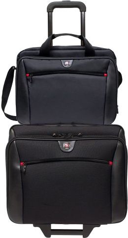 Çantë për laptop Swissgear Potomac 17", me rrota, e zezë
