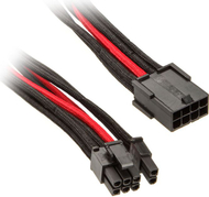 Kabllo SilverStone PCIe, 0,25 m, e kuqe