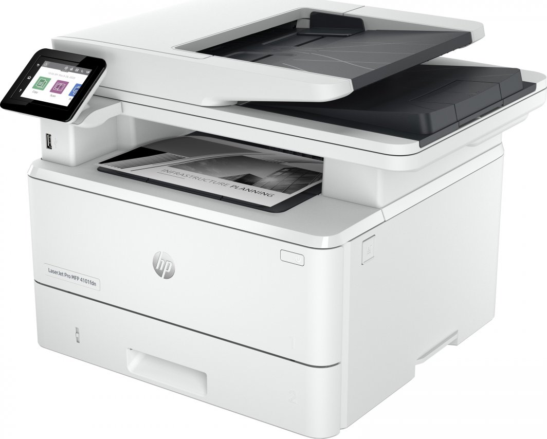 Printer HP LaserJet Pro 4102FDN MFP (2Z623F), i bardhë