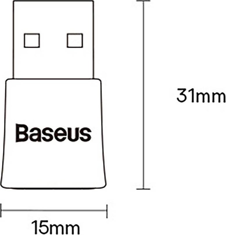 Adaptues Bluetooth Baseus BA07, USB, Bluetooth 5.3, i zi