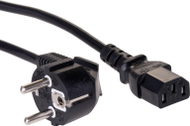 Kabllo rryme Akyga AK-PC-06A, 3m, IEC C13, e zezë
