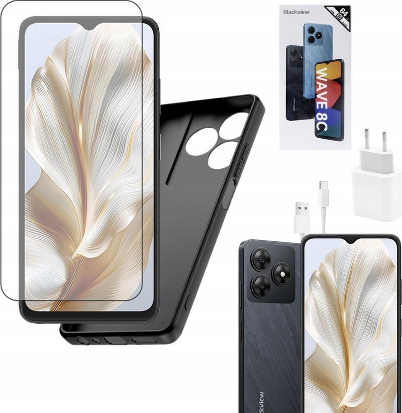 Telefoni Blackview WAVE 8C, 6.56", 6GB RAM, 64GB, i zi