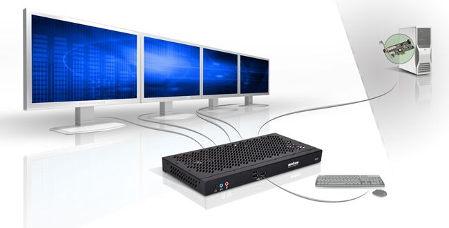 Extender KVM Matrox Extio XTO2EX-F2408F, rezolucion deri 2560 x 1600, profesional, i zi