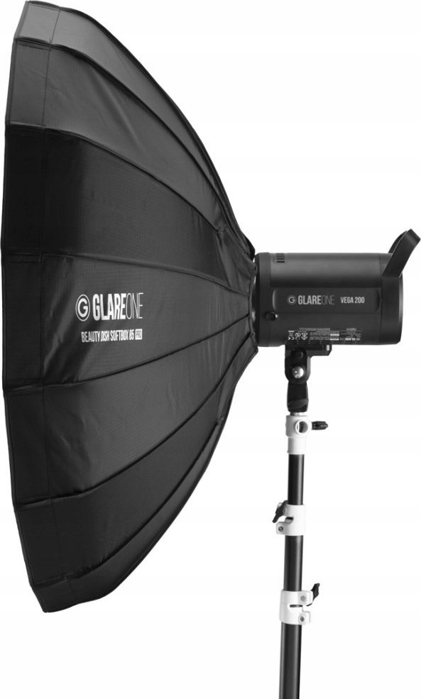 Softboks Beauty Dish GlareOne 85 PRO, 85 cm, i argjendtë