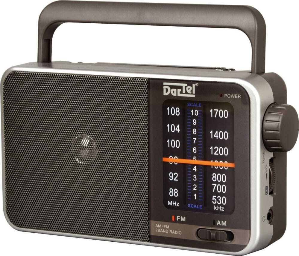 Radio me orë Dartel RD-19, kompakte, e zezë