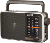 Radio me orë Dartel RD-19, kompakte, e zezë