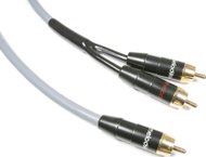 Kabllo zëri Melodika MDSWY, RCA (Cinch) në RCA (Cinch) x2, 15m, e hirtë