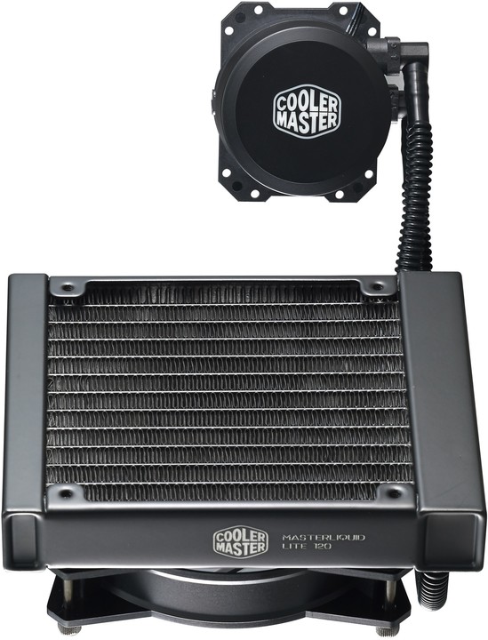 Ftohës me ujë Coolermaster MasterLiquid Lite, 120mm