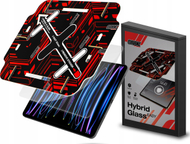 Xham hibrid mbrojtës Grizz HybridGlass Easy për Apple iPad Pro 12.9" M2 2022, me aplikues