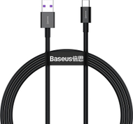 Kabllo USB Baseus BSU2667BLK, USB A në USB C, 1 m, 66 W, e zezë