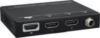 Splitter HDMI VivoLink 1x2, 4K 60Hz, metalik, i zi