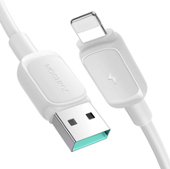 Kabllo Joyroom JYR767 USB A në Lightning, 1.2 m, 2.4A, e bardhë