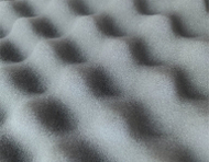 Tapet akustik DNA AMR2, 200 x 100 x 3 cm, vetëngjitës, gri