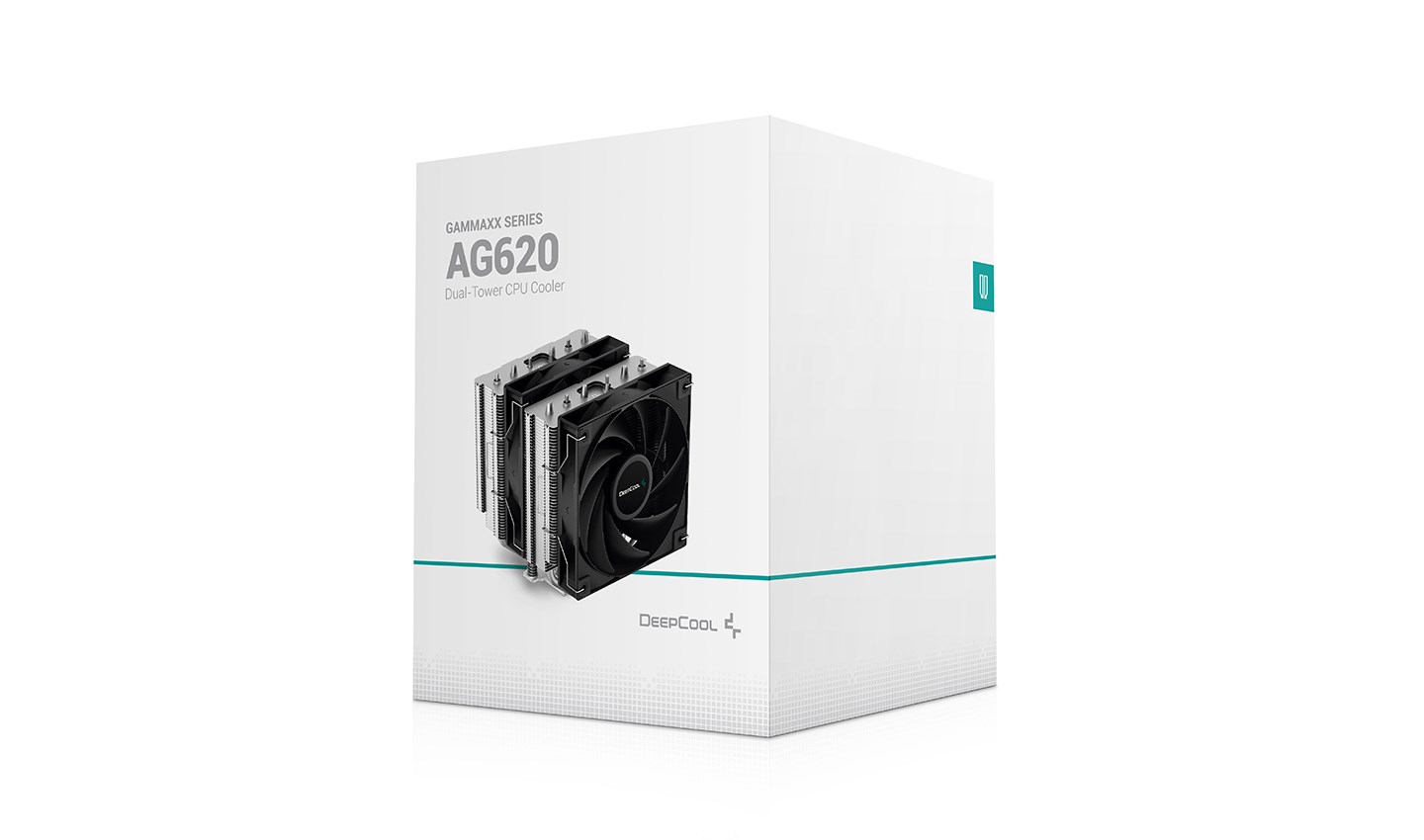Ftohës CPU Deepcool AG620, 120mm, 260W TDP, i zi