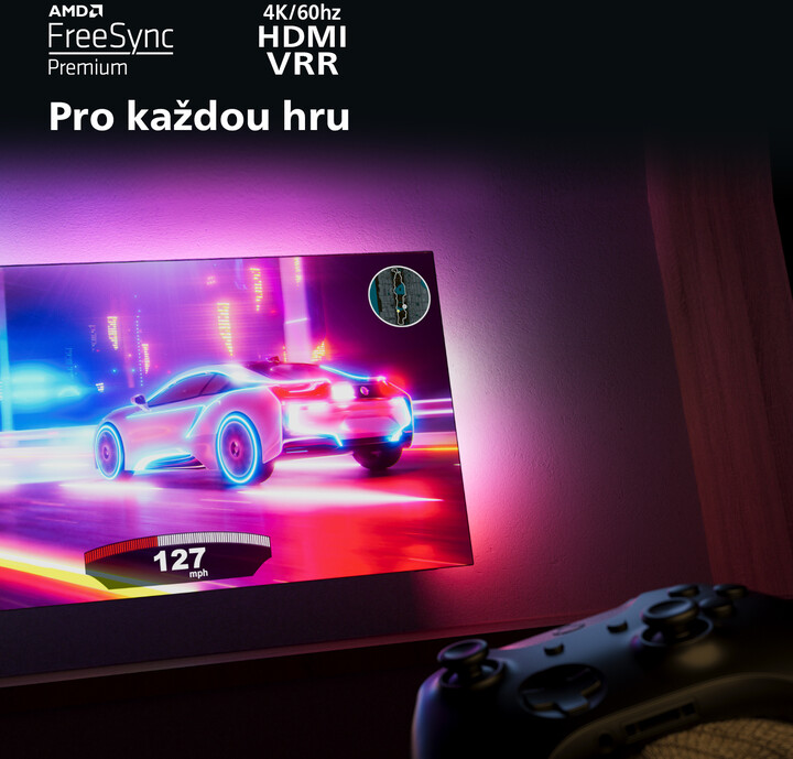 Televizor Philips 43PUS8518, 43" (108cm), 4K UHD, i zi