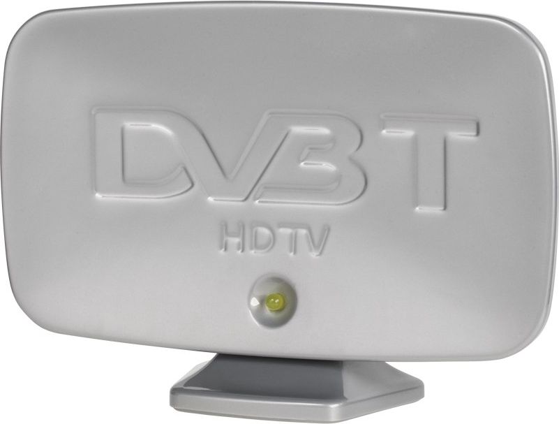Antena TV Ryniak DELTA, DVB T DVB T2, përforcues i integruar, e zezë