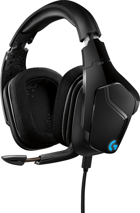[OUTLET] Kufje Logitech G635, të zeza