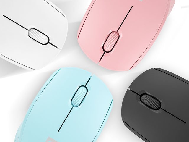 Maus NATEC STORK, Bluetooth dhe USB, 1600 DPI, rozë